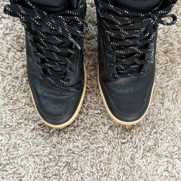 Nike Dunk Sky Hi Shoes Women’s Size 6 Black Wedge High Top Sneakers 644877-008 - Picture 11 of 11
